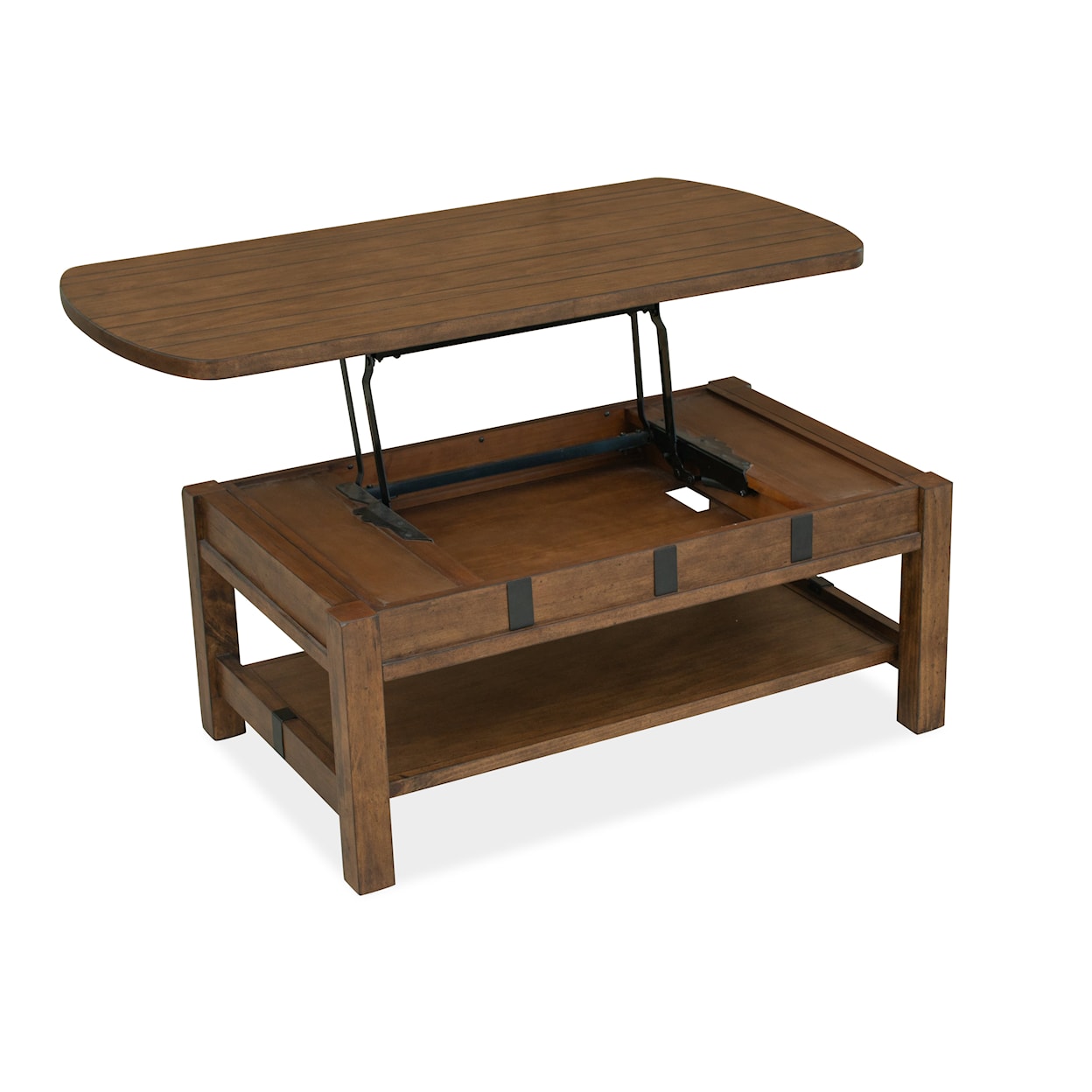 Magnussen Home Everdeen Occasional Tables Lift-Top Storage Cocktail Table
