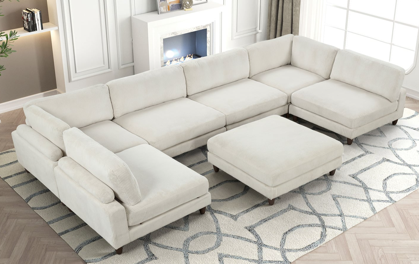 7-Piece Sectional Sofa