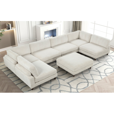 7-Piece Sectional Sofa