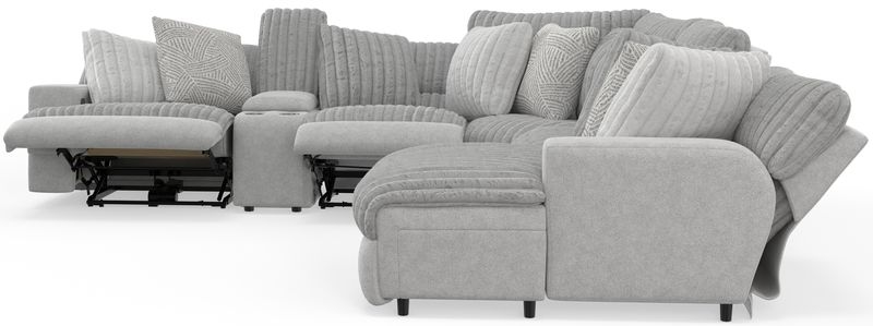 Catnapper Abraxas 6-Piece Power Reclining Sectional Sofa
