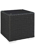 Modway Sojourn Outdoor Patio Sunbrella® Ottoman - Gray