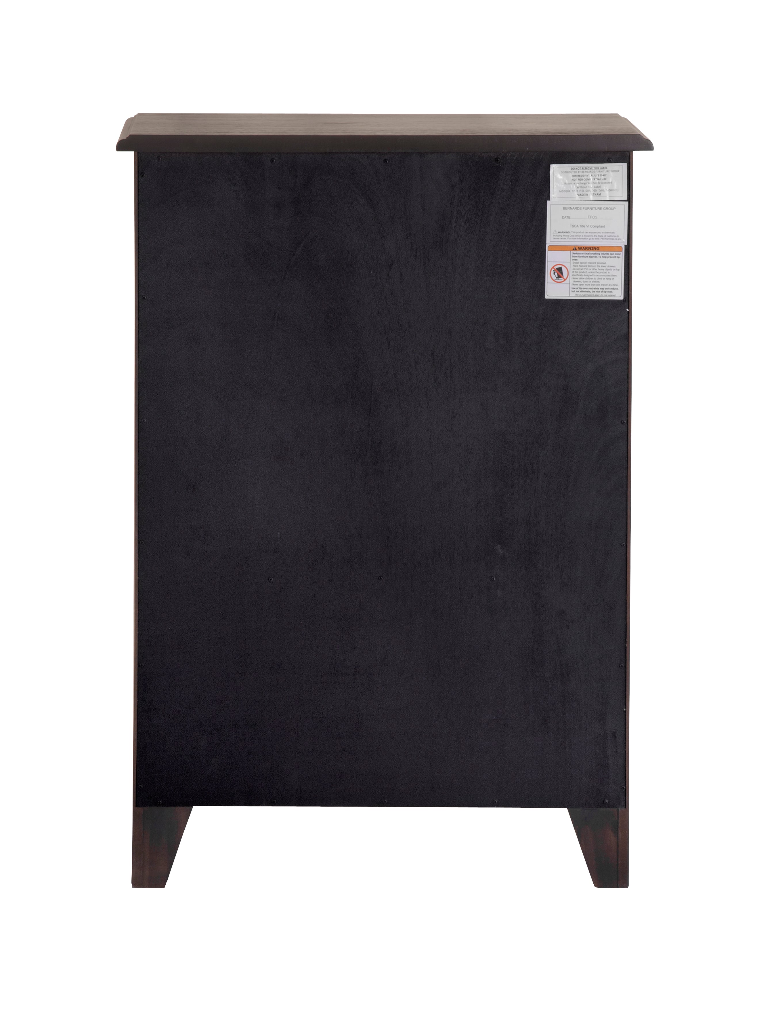 Bernards Wine Cabinet 2-Drawer Wine Cabinet