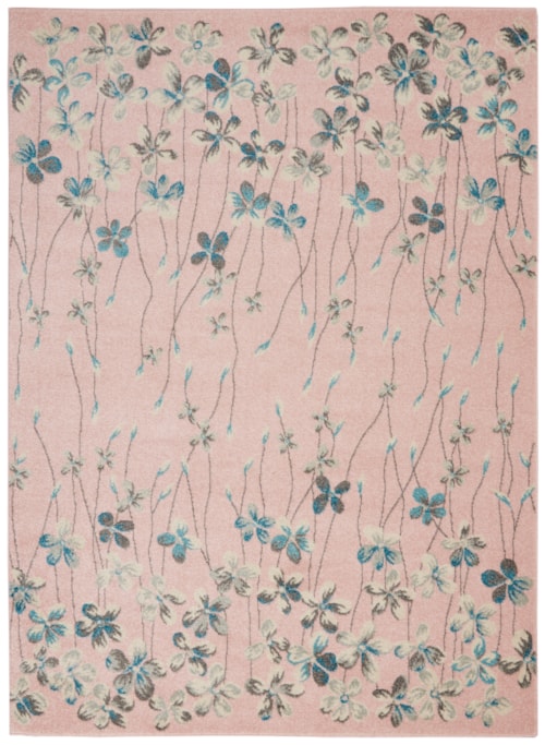4' x 6' Pink Rectangle Rug