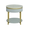 Progressive Furniture Deco District Round End Table