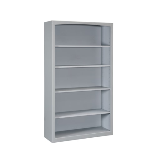 Solid Pine Bookcase with 4 Open Shelves