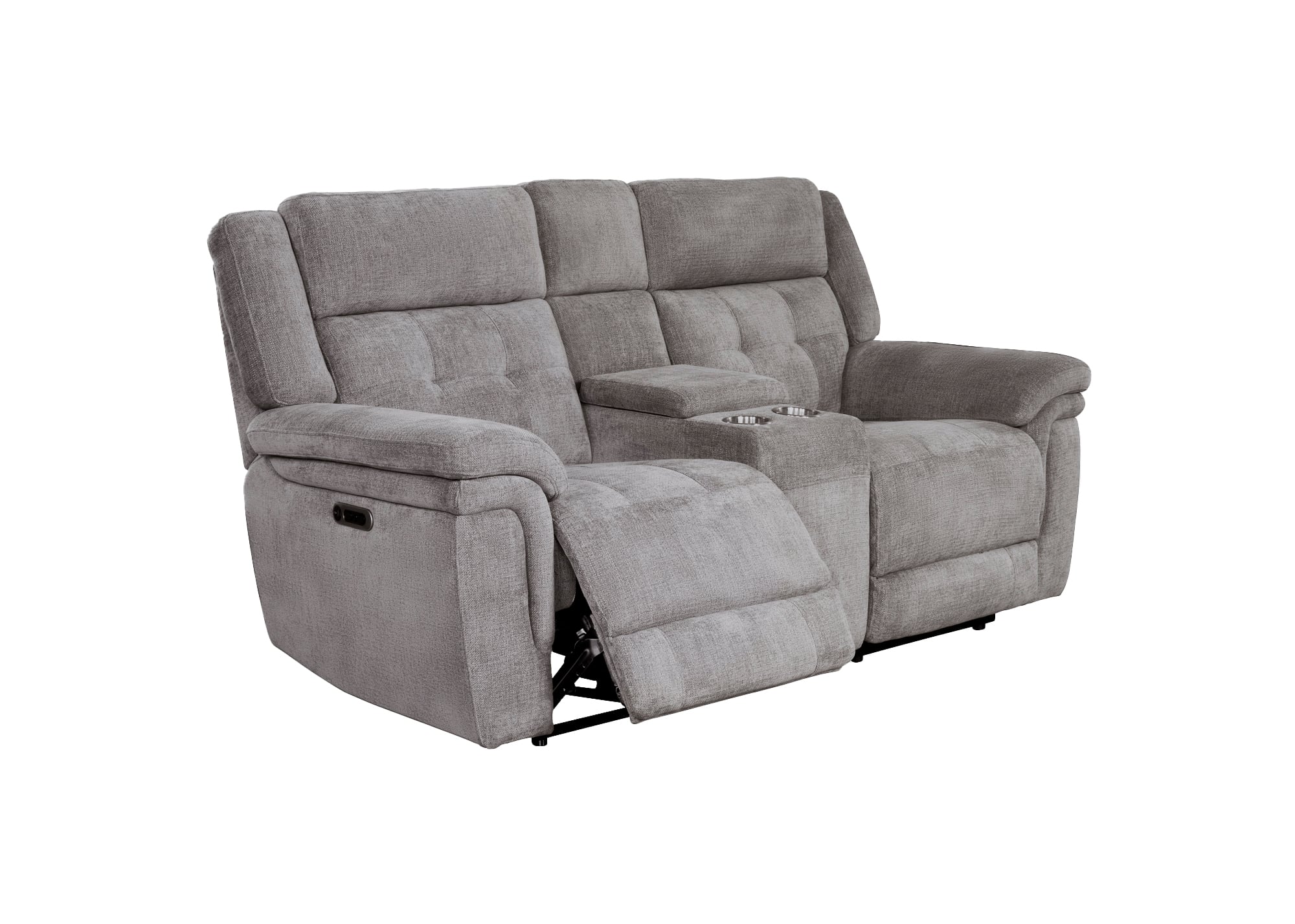 Power Reclining Sofa and Loveseat Set