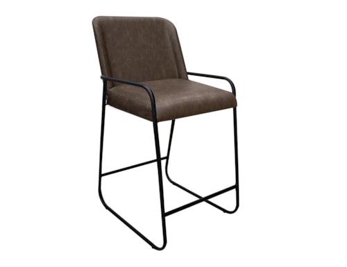 Transitional Upholstered 24" Barstool
