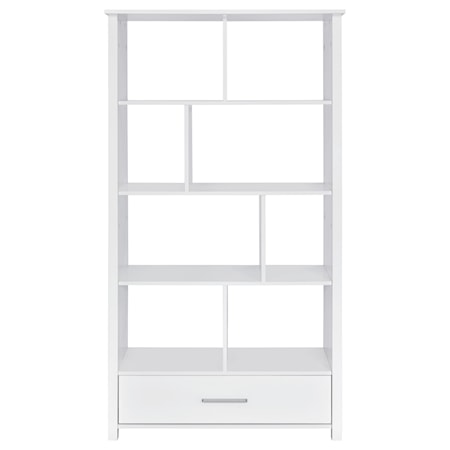 Dylan 68-Inch 4-Shelf Storage Bookshelf