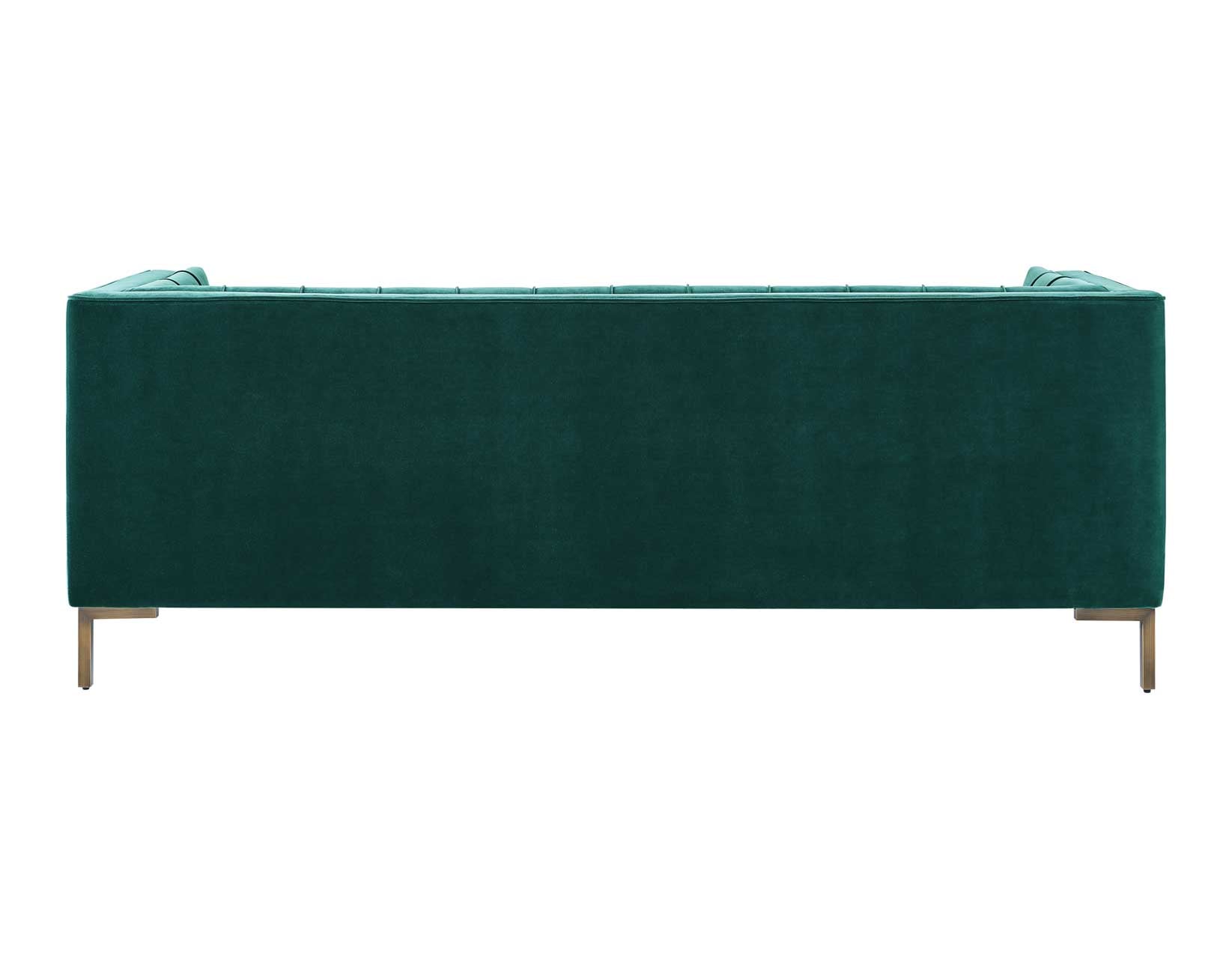 Steve Silver Isaac Green Velvet Sofa