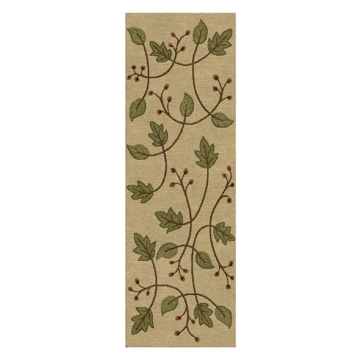 Falling Leaves Stickley Rug Stickley Designer Rugs RU-1070-10R 2' 9