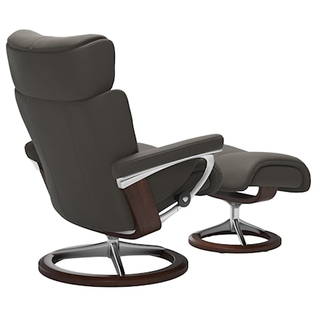 Large Reclining Chair and Ottoman