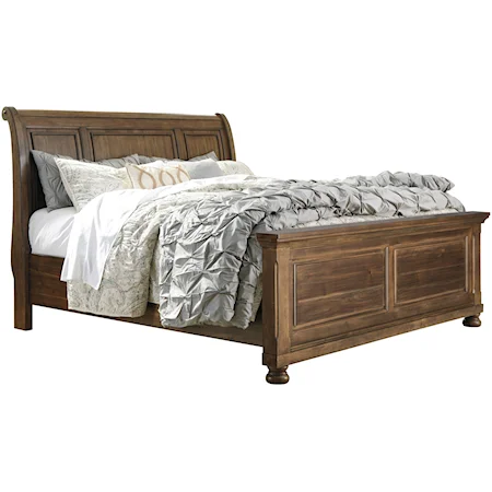 Queen Sleigh Bed