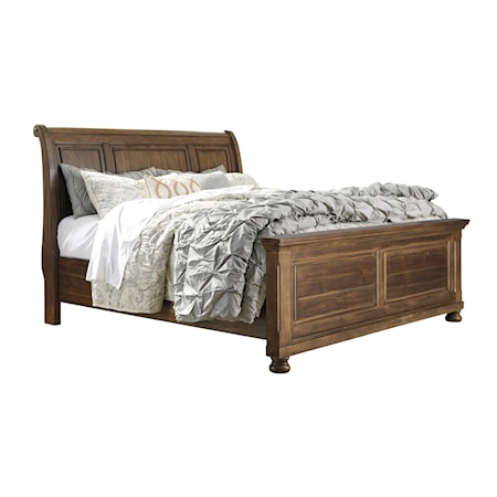 Queen Sleigh Bed