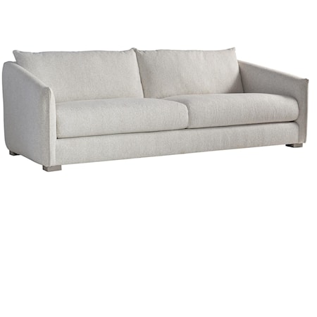 Demi Fabric Sofa Without Pillows