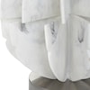 Uttermost Repetition Repetition White Marble Table Lamp