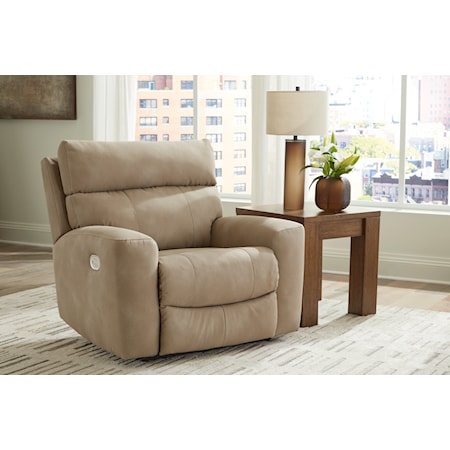 Power Recliner with Adjustable Headrest