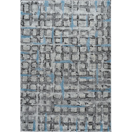 9'6" x 13'2" Pewter Rectangle Rug