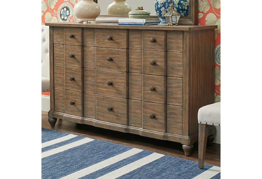 Hometown Forsyth Dresser by Trisha Yearwood Home Collection by Klaussner at Darvin Furniture