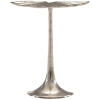 Annabella Cast Aluminum Accent Table