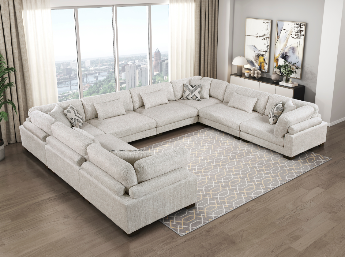 8-Piece Sectional Sofa