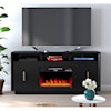 Legends Furniture Sunset 67" TV Stand with Fireplace
