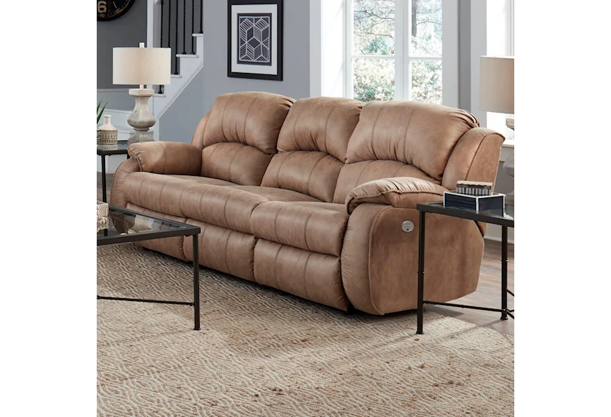 Cagney Power Headrest Reclining Sofa by Southern Motion at Furniture and ApplianceMart