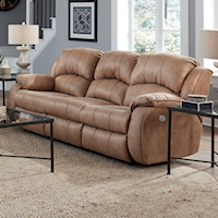 Power Reclining Sofa with Power Headrests