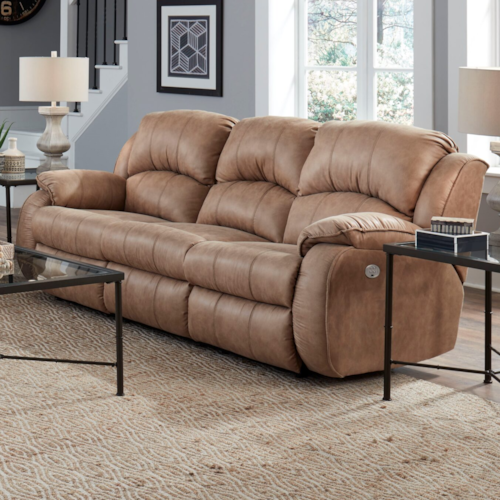 Power Reclining Sofa with Power Headrests