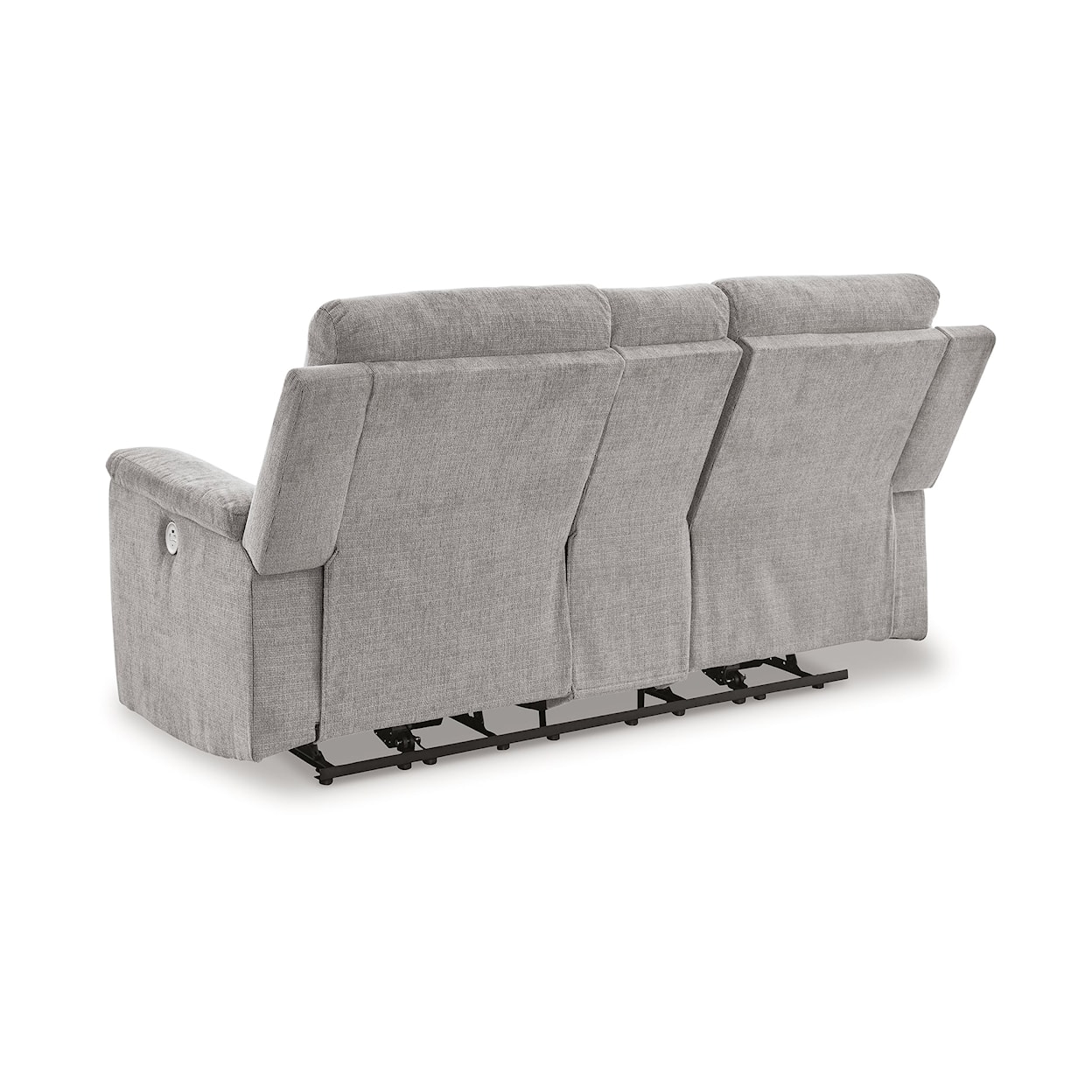 Benchcraft Barnsana DBL REC PWR Loveseat w/Console