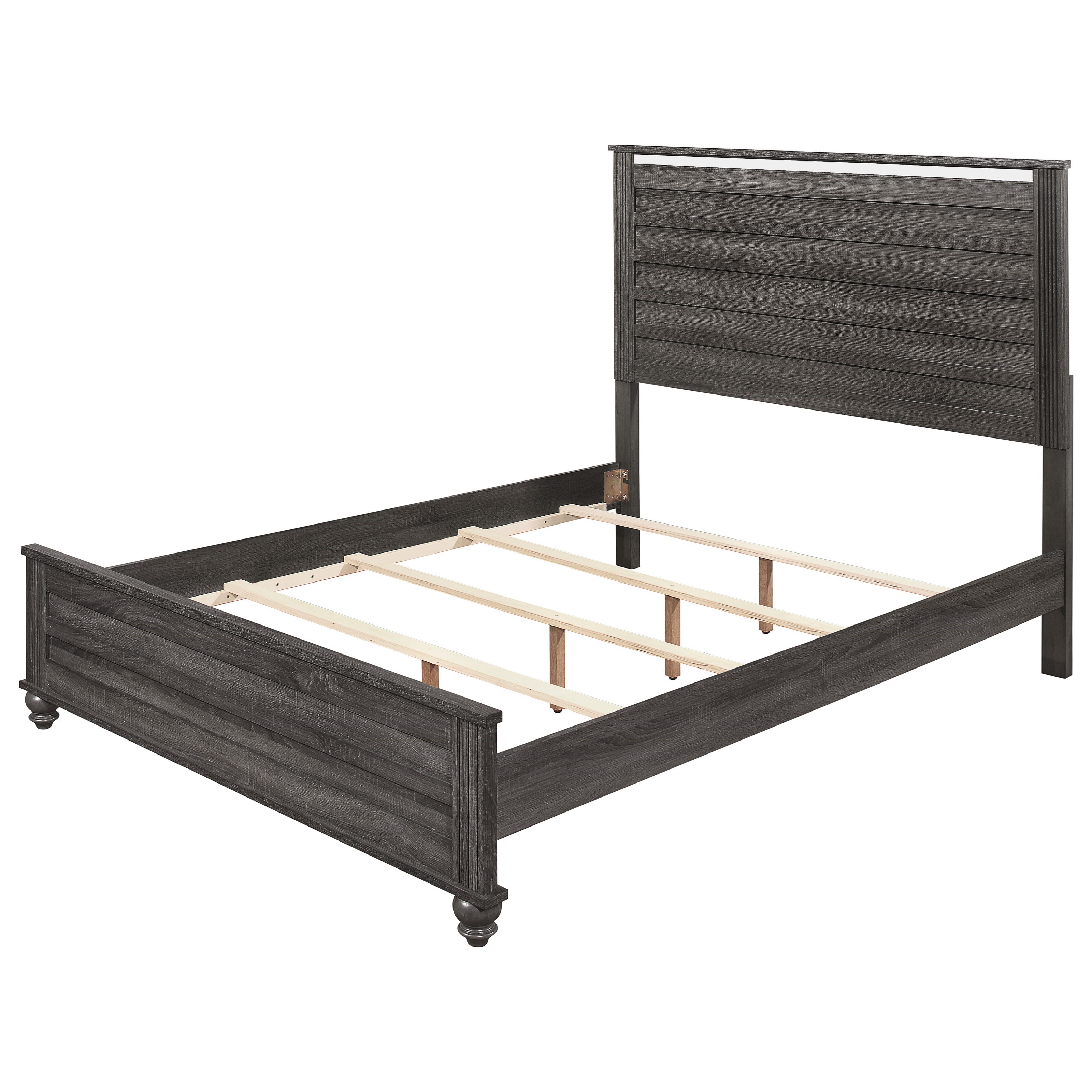 Cm Gaston 1xb9520 Q Hbfb 1xb9520 Kq Rail Transitional Queen Bed Del Sol Furniture Bed Platform Or Low Profile Bed