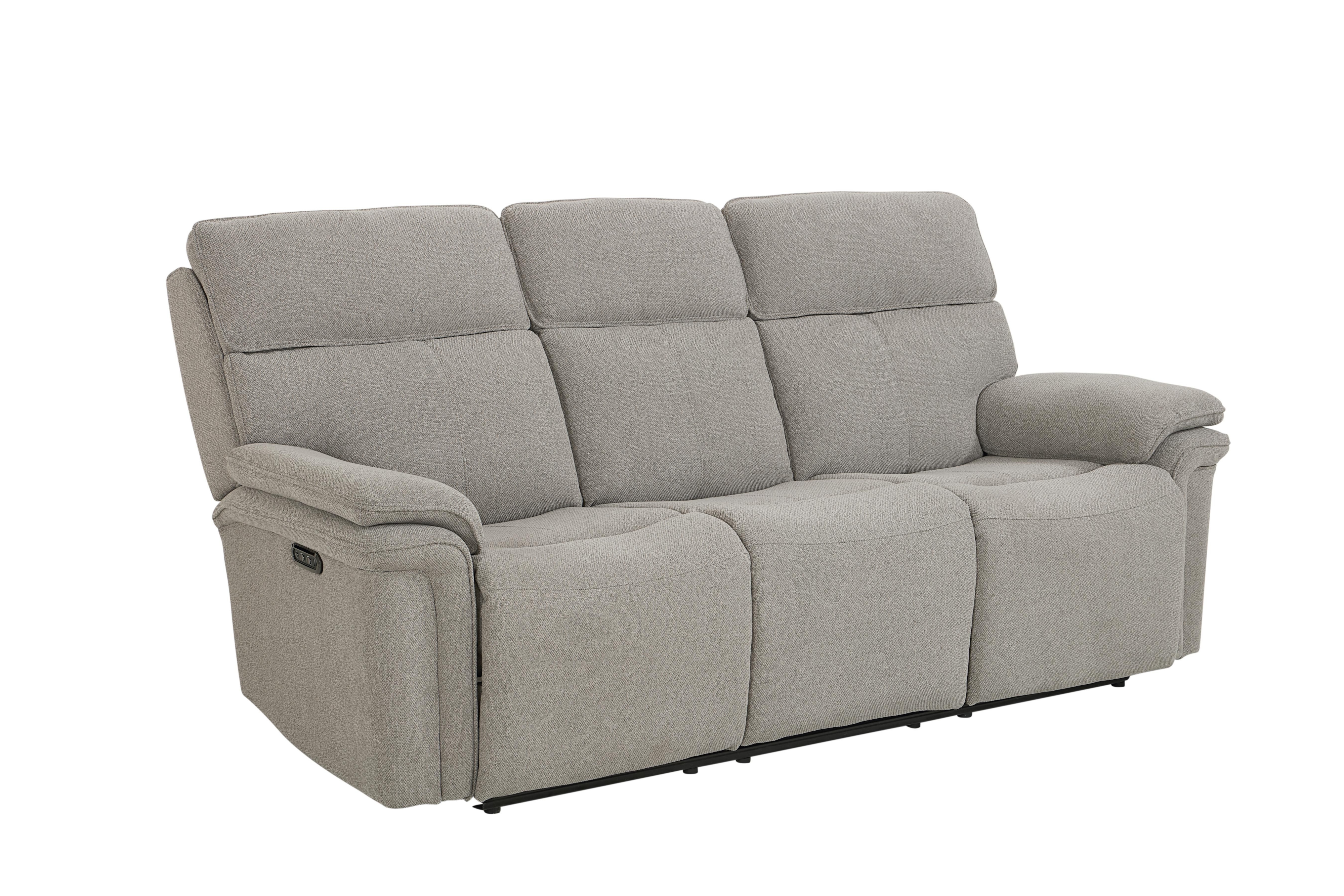 Bassett Club Level - Andre 3 Piece Reclining Living Room Set