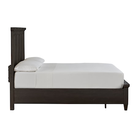 Queen Panel Storage Bed