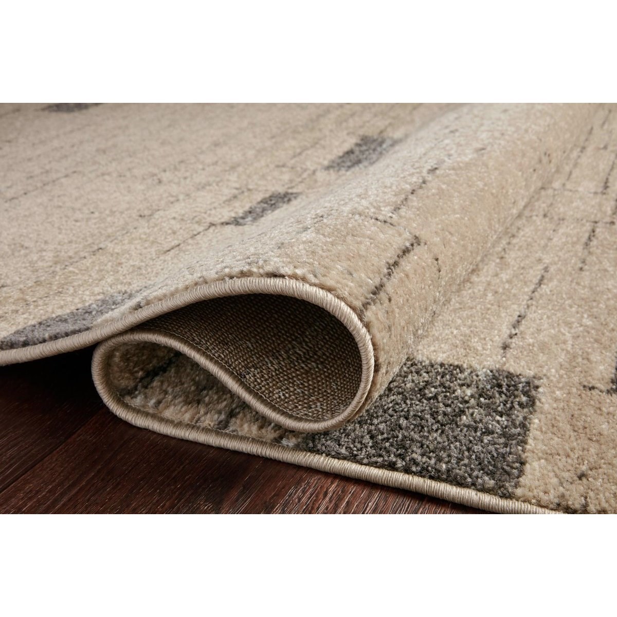 Loloi Rugs Bowery 7' 10" x 10' Slate/Taupe Rug