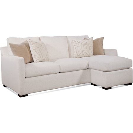 Bel-Air Estate Sofa with Chaise Ottoman