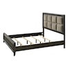 Crown Mark SARATOGA King Upholstered Bed