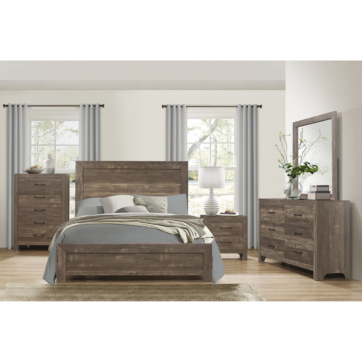 Home Style Warrick King Bedroom Group