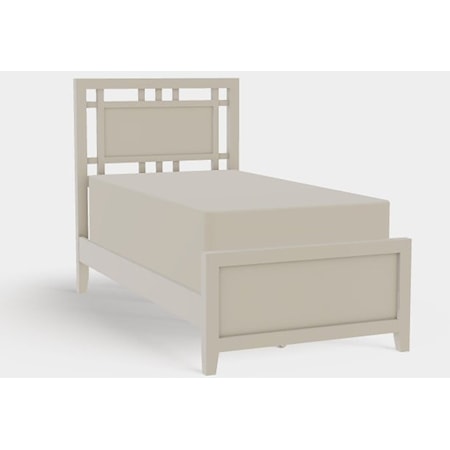 Atwood Twin XL Gridwork Bed with Low Footboard