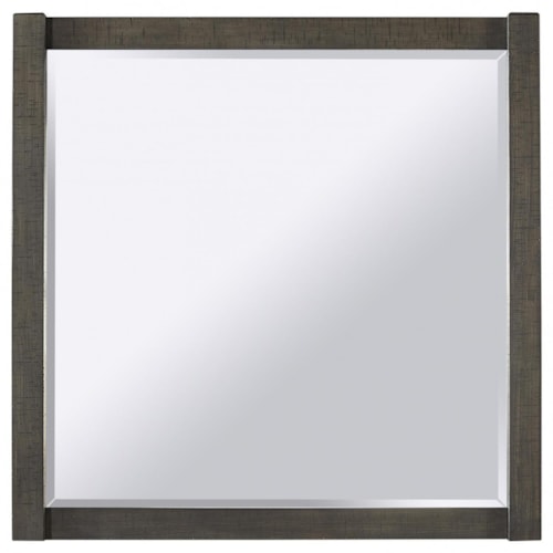 Transitional Square Dresser Mirror