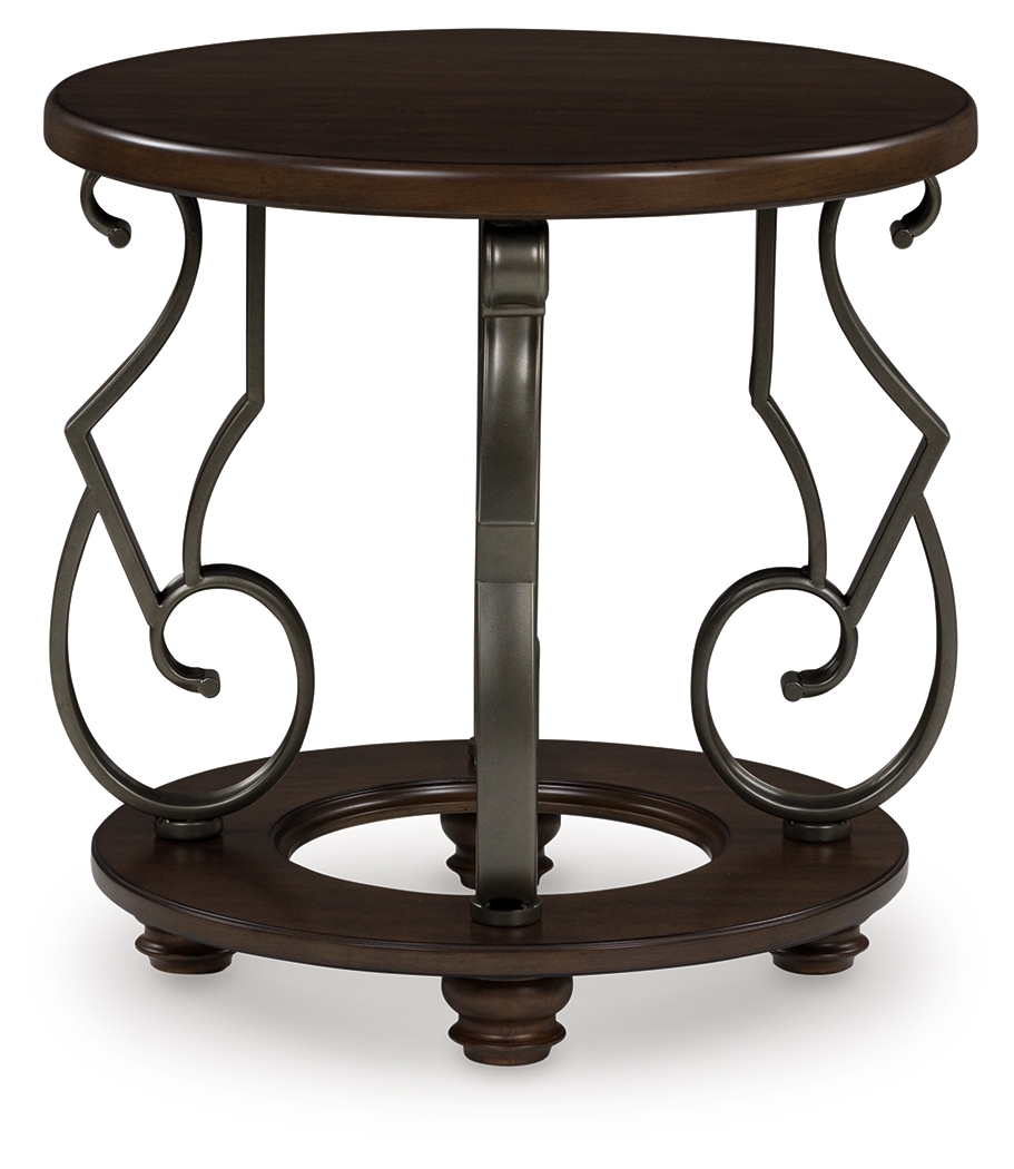 Signature Design by Ashley Frallyn Round End Table
