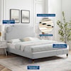 Modway Lindsey Twin Platform Bed