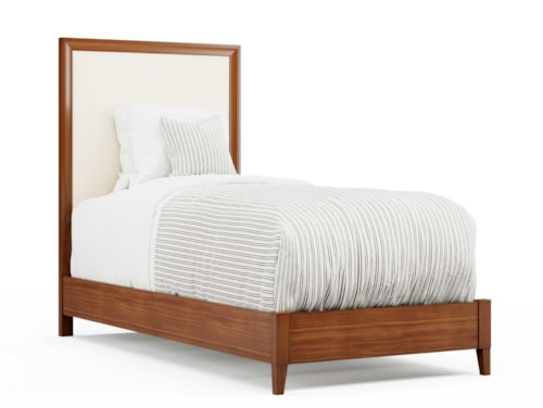 Twin XL Uph Bed with Low Footboard