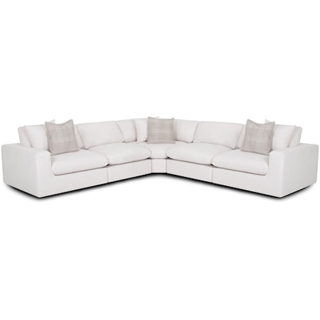 5-Piece L-Shaped Modular Sectional