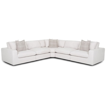5-Piece L-Shaped Modular Sectional
