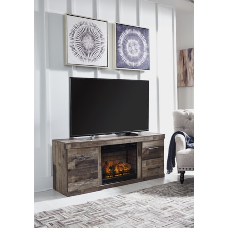TV Stand With Electric Fireplace