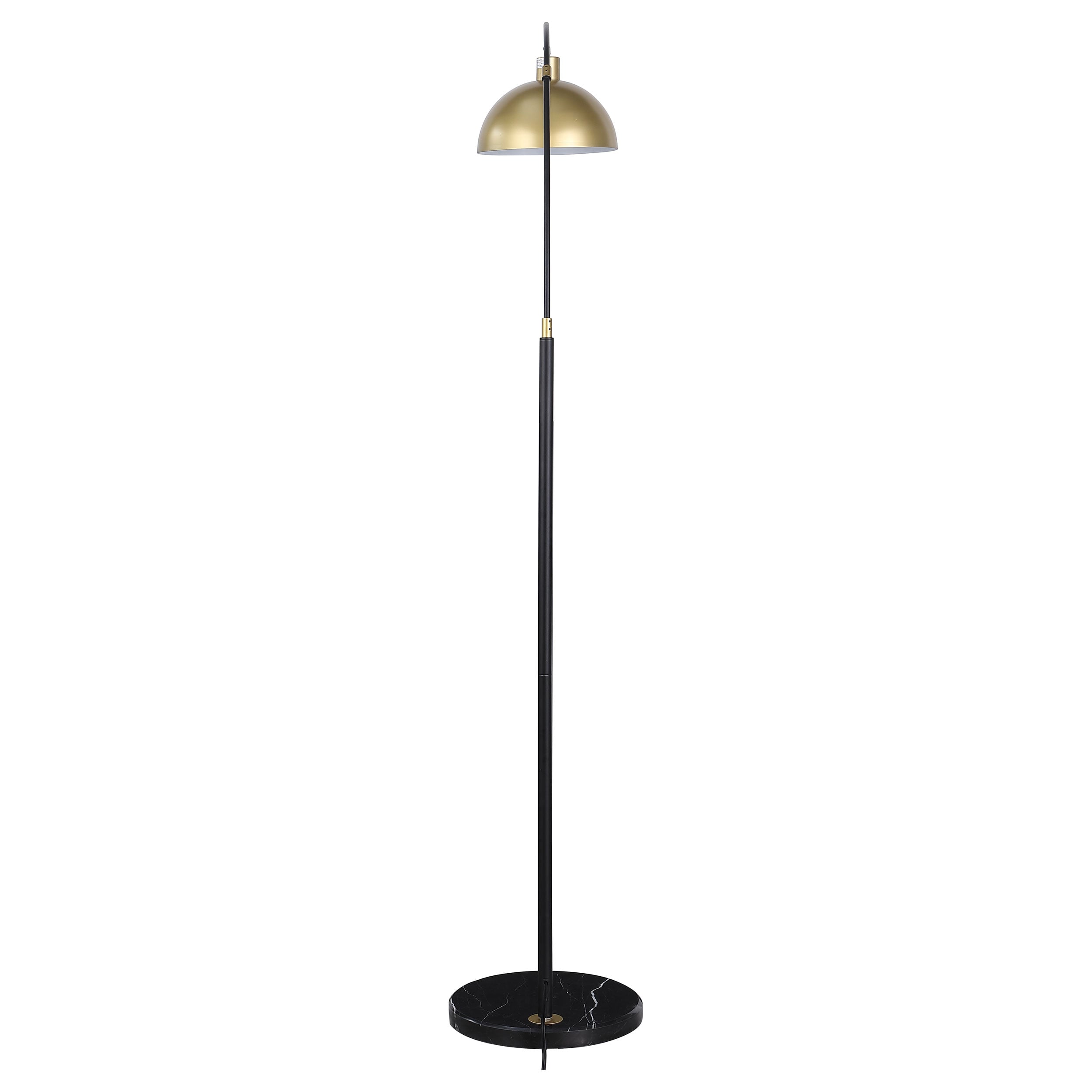 GLORY GOLD AND BLACK FLOOR LAMP |