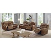 New Classic Furniture Dallas Power Reclining Console Loveseat