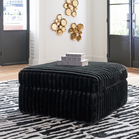 Oversized Accent Ottoman