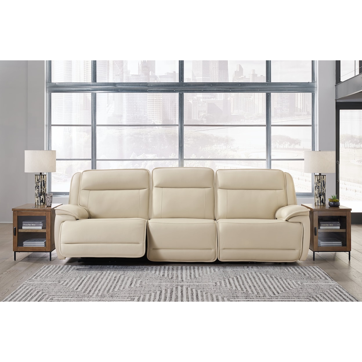 Signature Design by Ashley Double Deal Power Reclining Sofa Sectional