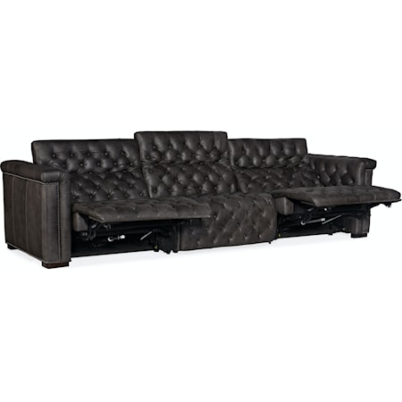 Power Leather Motion Sofa