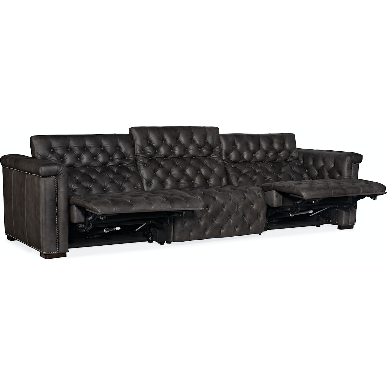 Hooker Furniture Savion Power Leather Motion Sofa